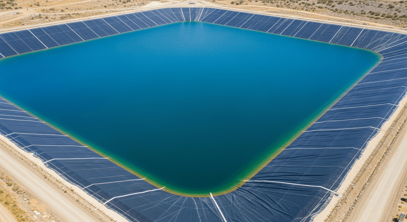 Geomembrane installation